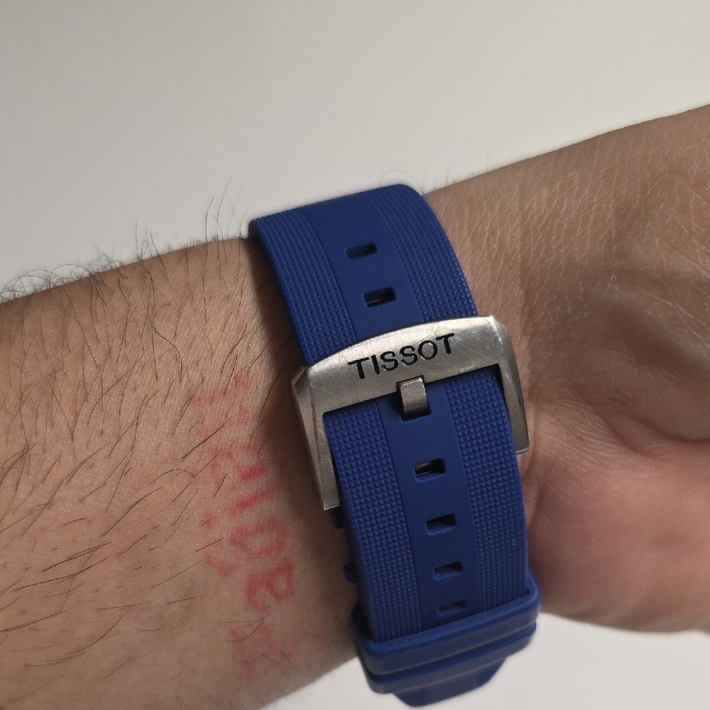Tissot Blue and Black Watch - Picture 2 of 6